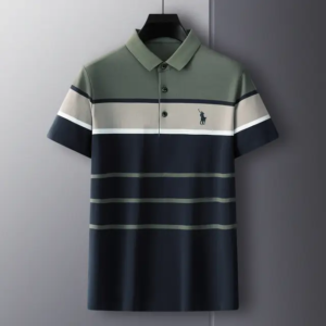 Luxurious Premium Cotton Short Sleeve Polo Shirt – Unisex Design - Image 3